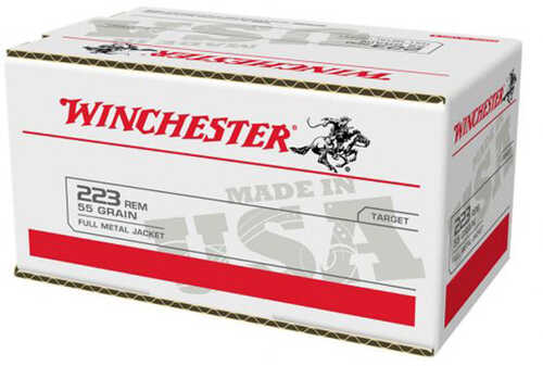 Click to see larger image. Winchester 223 Rem 55 Gr FMJ LC Ammo 200 Round Box